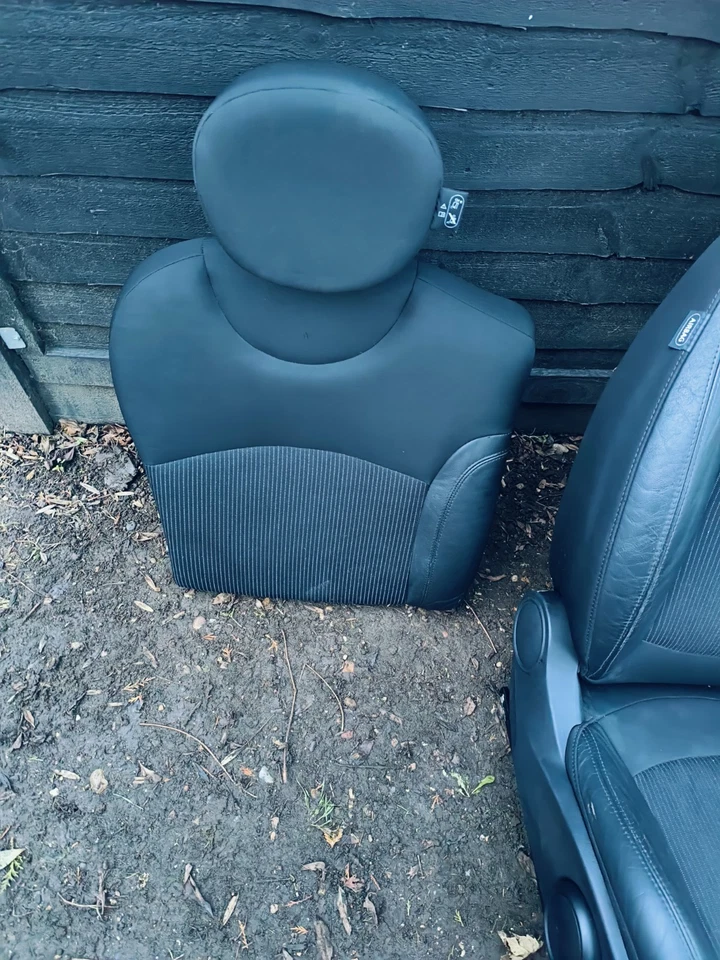 Mini R56 R57 Lci Genuine Cooper Ful Halfl Leather Interior Black. - Image 3 of 4
