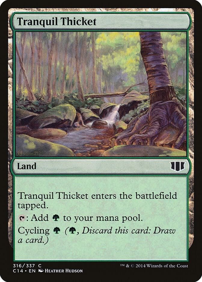 Tranquil Thicket C14 316 LP Magic: The Gathering