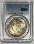 1884 O Morgan Dollar PCGS MS64 - MONSTER TONED AND CAC