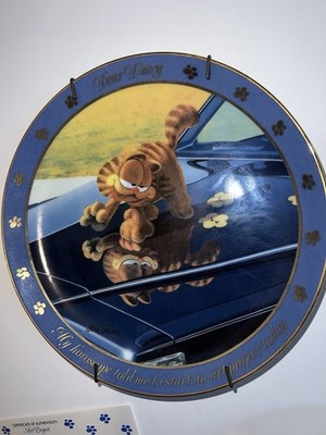 GARFIELD Dear Diary Series Vintage Collectors Plate ''Art Project''