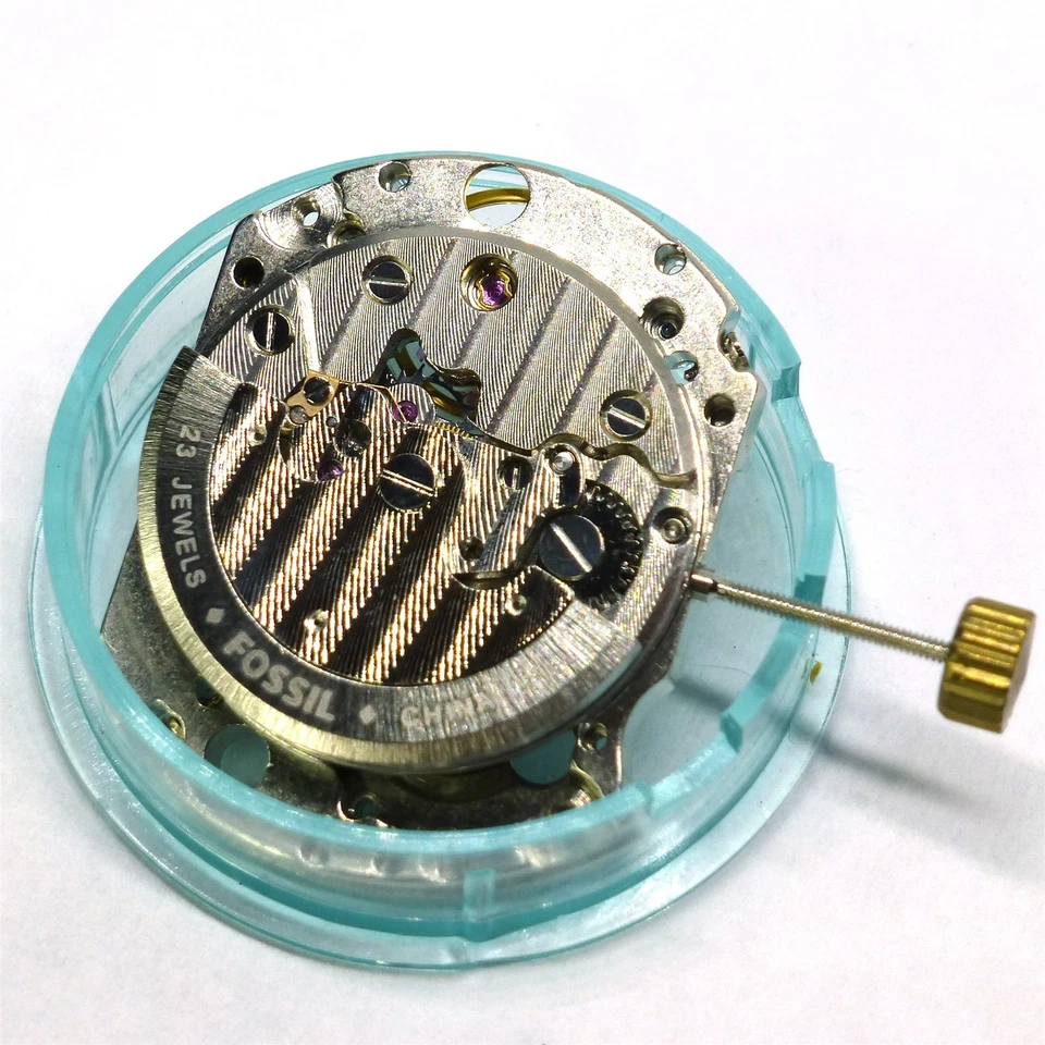 US Seller Seagull 23 jewel Fossil open heart Automatic Mechanical watch Movement - Image 4 of 4