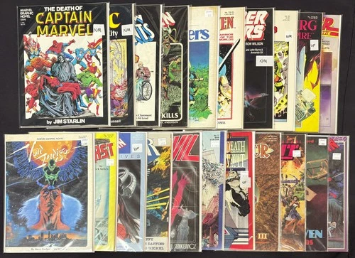 Choose Your Marvel Graphic Novel from 1982-1992! X-Men & More! Free Shipping!