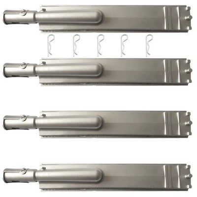 4 Pack Heavy Duty Cast Stainless Steel Grill Burner for Bull Grill Replaceme...