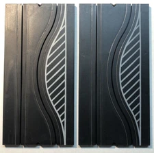 2 Pieces of Aurora slot car AFX 9" TJet straight squeeze track, NEW OLD STOCK