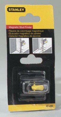 Stanley 47-400 Goldblatt Magnetic Stud Finder, 1-3/8'' X 1-3/8'' X 1-1/4''