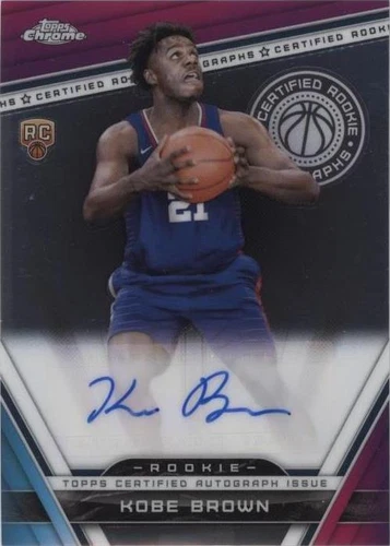 2023-24 Topps Chrome - Kobe Brown #CRA-KB