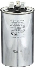 TRADEPRO TP-CAP-45/10/440R Round Run Capacitor, 45+10 MFD 440 VAC 50/60 Hz