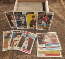 2023 Topps Heritage High Number Baseball (200) Card Complete Base Set #501-700