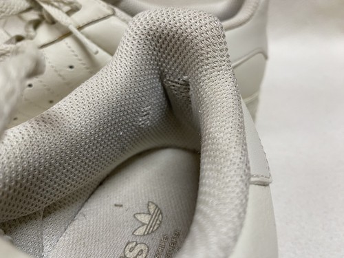 Adidas Yeezy Powerphase 2017 Calabasas Bone Low Top Leather Sneakers Size US 8 - Picture 13 of 15