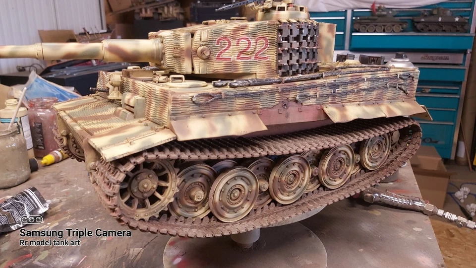 Taigen ,torro 1/16  RC German Tiger 1 Late Michael Witmann Viller Bocage  - Image 4 of 4