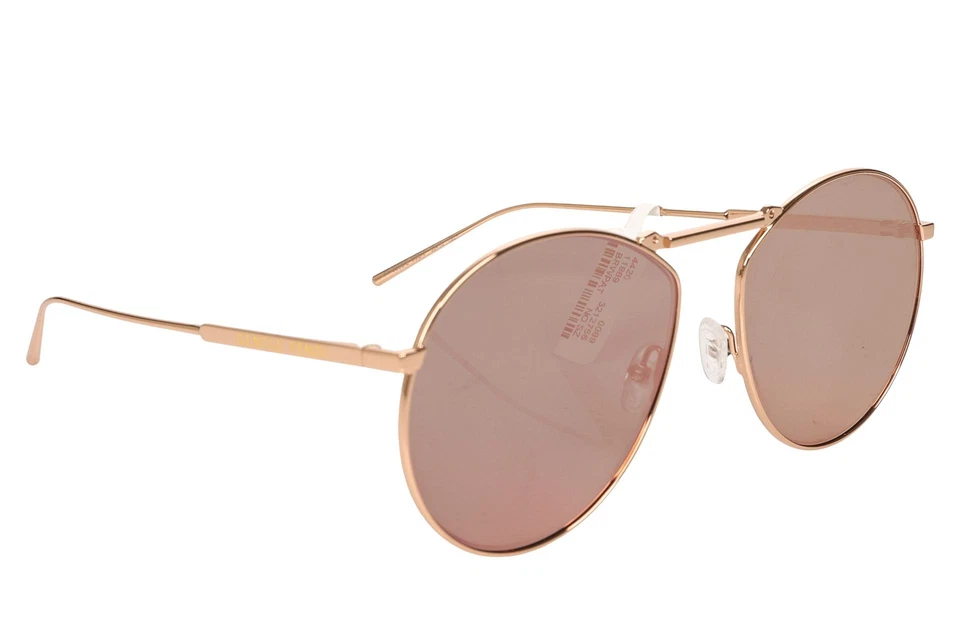 GAFAS DE SOL FENDI GENTILES #2 FF 0368S DDBAP ORO ROSA ESPEJADAS 59-16 con DEFECTO Foto 2 de 4