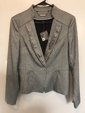 White House Black Market Size 8 Gorgeous Gray Blazer NWT
