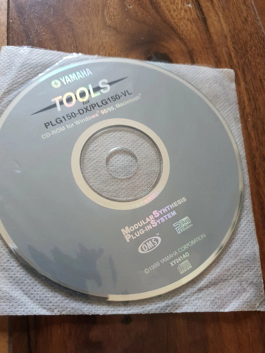 YAMAHA PLG 150 DX PLG VL TOOLS