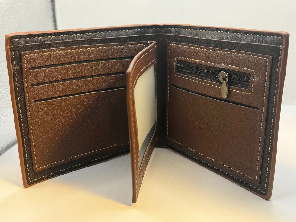 Custom MICKEY MOUSE Wallet - Bifold Leather Wallet - Premium Quality - Image 2 of 4