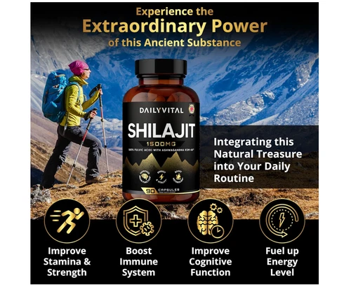 Daily Vital 1500 mg supplement for increased energy vitality metabolism 90 caps - Picture 2 of 11