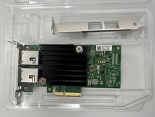 🔥🔥🔥 DELL Intel X550-T2 2port 10Gb Ethernet PCIe Network Adapter 04V7G2 0HWWN0