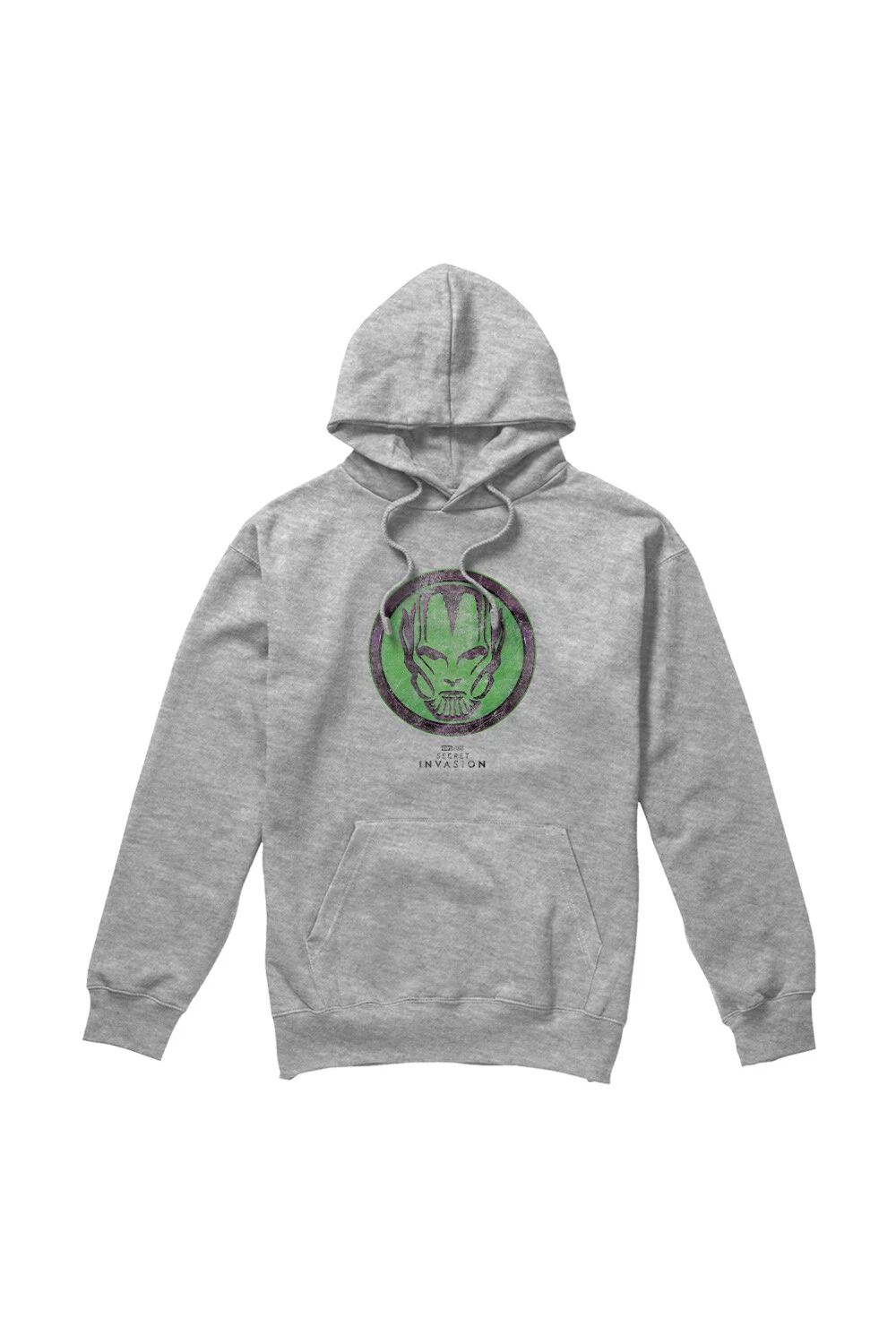 UNDERCOVER Felpa con cappuccio uomo Secret Invasion Badge S 2XL Athletic Heather