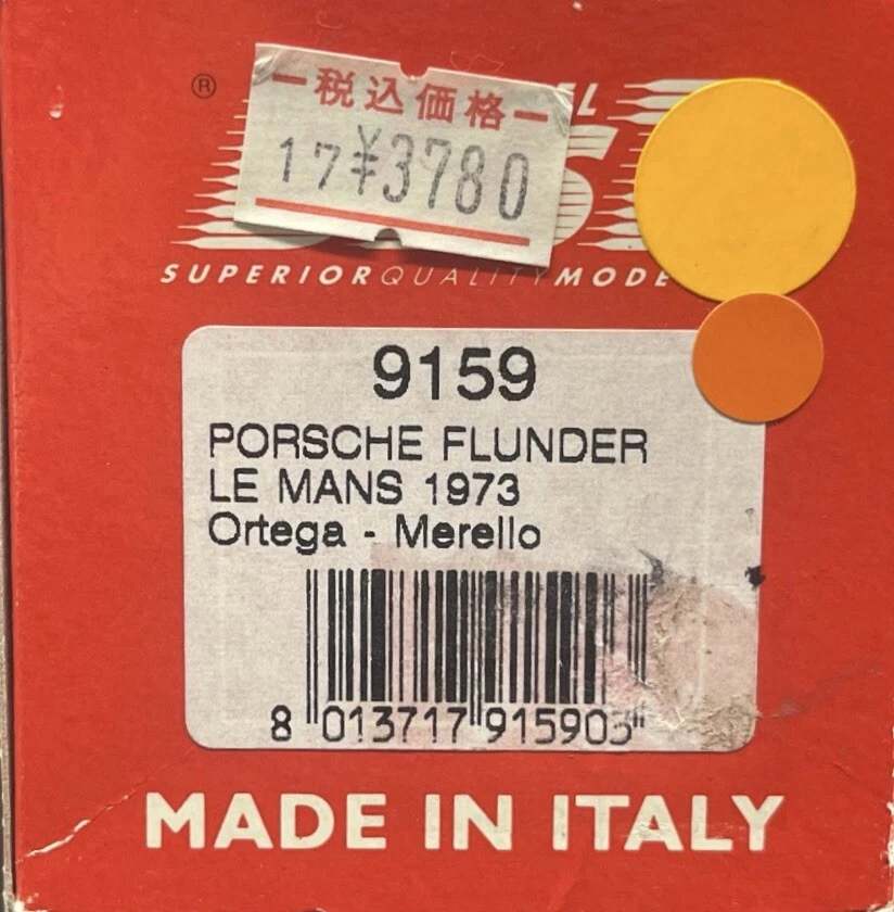 Best Model 1/43 Porsche Flunder Le Mans 1973 Ortega Merello #9159 - Image 4 of 4