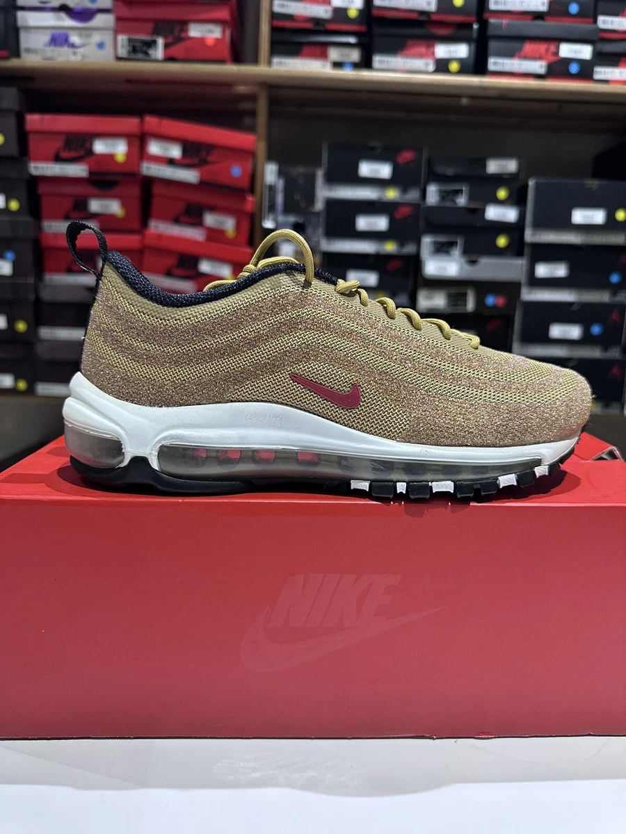 Women's Size 7 - Swarovski x Nike Air Max 97 LX 'Metallic Gold