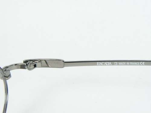ESCADA E0144 E58 GUNMETAL /GOLD EYEGLASSES GLASSES FRAME 49-18-135mm France - Picture 10 of 10