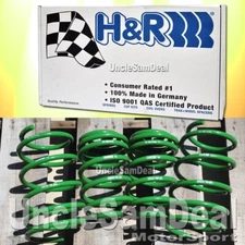 H&R LOWERING SPORT SPRINGS FOR 92-98 BMW E36 325i 328i CONVERTIBLE 1.5"F 1.0"R
