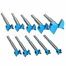 10pcs Woodworking Cutter Boring Hole Forstner Auger Drill Bits Tool 15mm-50mm