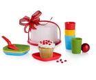 SALE! Tupperware Kids Toy Tea And Cake Set 11pc Primary Colors NEW BPA FREE