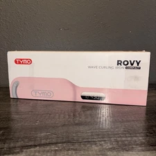 Tymo Rovy Pink Wave Curling Iron Compact Ceramic Barrel Ionic Technology