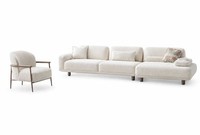 Wohnzimmer 4+1 Sitzer Designer Komplettes LuxusmöBel Sofa Set 2Tlg