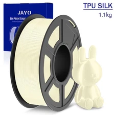 JAYO 1.1KG TPU SILK 98A 1.75mm Flexible 3D Printer Filament FDM Good Elasticity