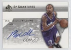 2003-04 SP Authentic SP Signatures Mo Williams #MW-A Auto 0z1i