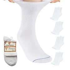 5-20 Dozens Lots Men Women Diabetic Crew Socks Wholesale Lot Socks for Men