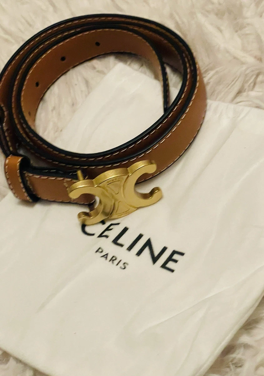Brown Leather CELINE Belts for Women for sale | eBay