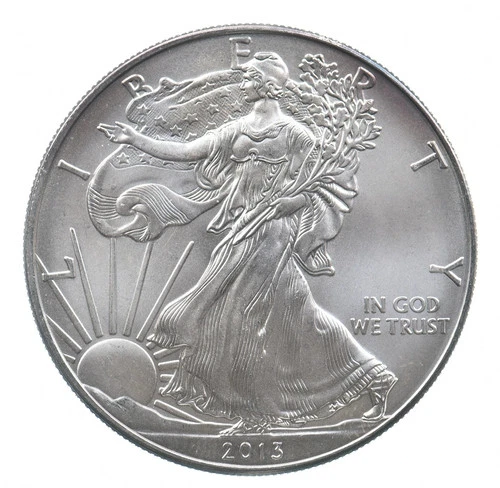 Better Date 2013 American Silver Eagle 1 Troy Oz .999 Fine Silver