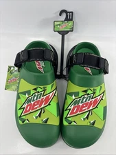 Ground Up Mountain Dew Clog/Sandals Men's Size 11 NWT