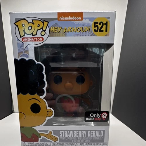 Funko Pop! Animation Hey Arnold Strawberry Gerald GameStop Exclusive 521