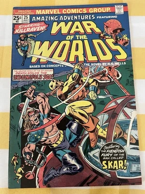Amazing Adventures #25 Marvel 1974 VF- 7.5 Killraven War of the Worlds - Image 1 of 4