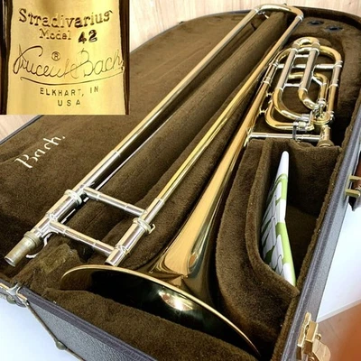 Bach Stradivarius Model 42 Trombone - image 1 of 4