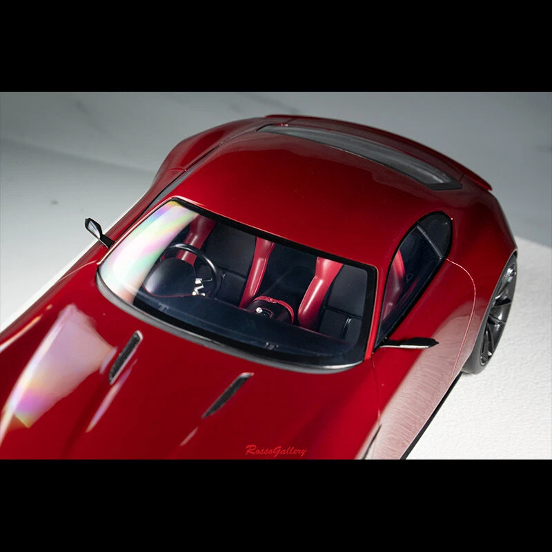 MAKE UP 1:18 Scale Mazda RX-Vision 2015 Red Diecast Car MAKE UP 1:18 Scale Mazda RX-Vision 2015 Red Diecast Car