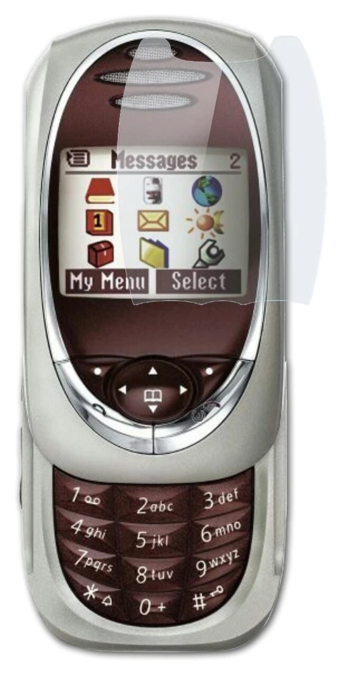 atFoliX Película Vidrio para Siemens SL55 9H Armadura protectora - Imagen 3 de 4