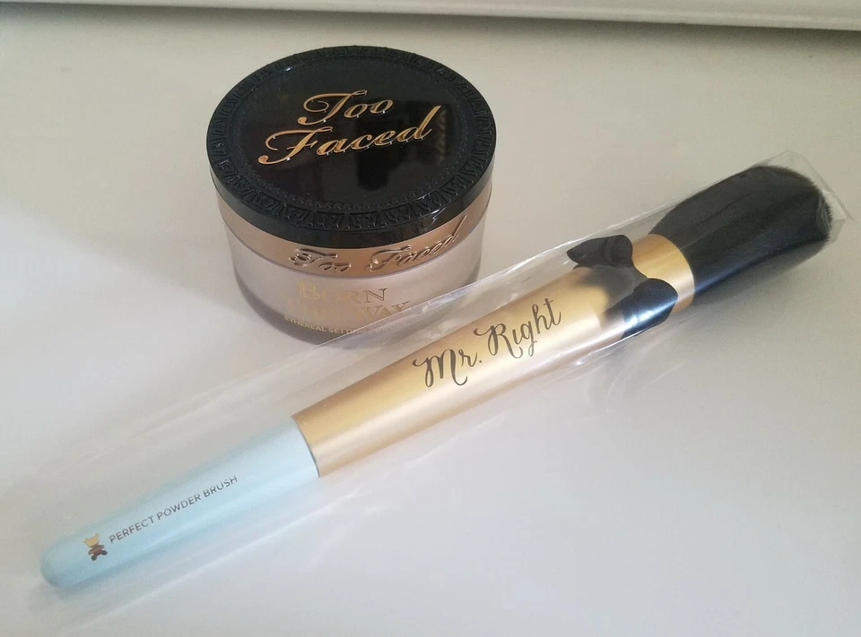 New * TOO FACED * Perfect Setup * Born This Way Setting Powder Mr Right Brush - Image 2 of 4