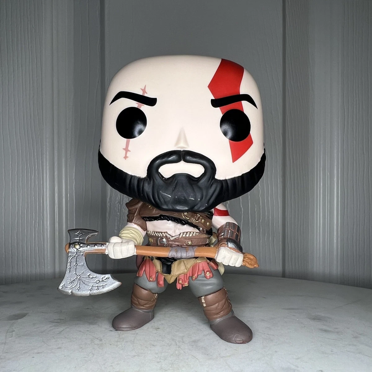  Funko Pop! Games: God of War - Kratos with Axe Collectible  Figure : Toys & Games