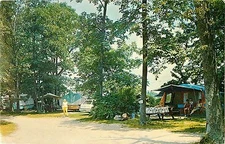 A View of Cold Spring Campground, Cape May NJ 1969