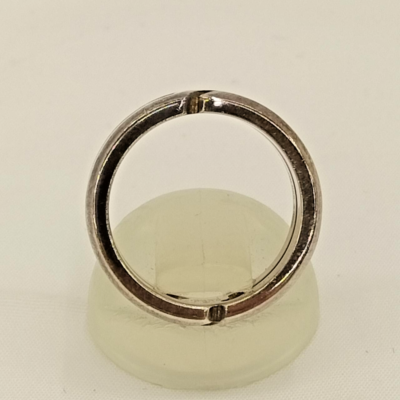 GUCCI Infinity Knot Sterling Silver 925 Band Ring Size 9 US 5 with