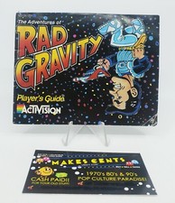 Rad Gravity NES Nintendo Authentic Instruction Manual Booklet Book Only OEM