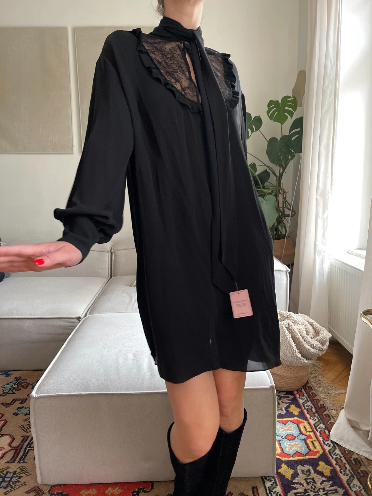 Abito Valentino seta nero