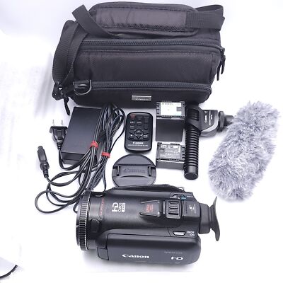 Canon IVIS HF G20 ＋ Canon DM-100 Canon DM-100 Camera-Mount Directional/Stereo Microphone 2591B002