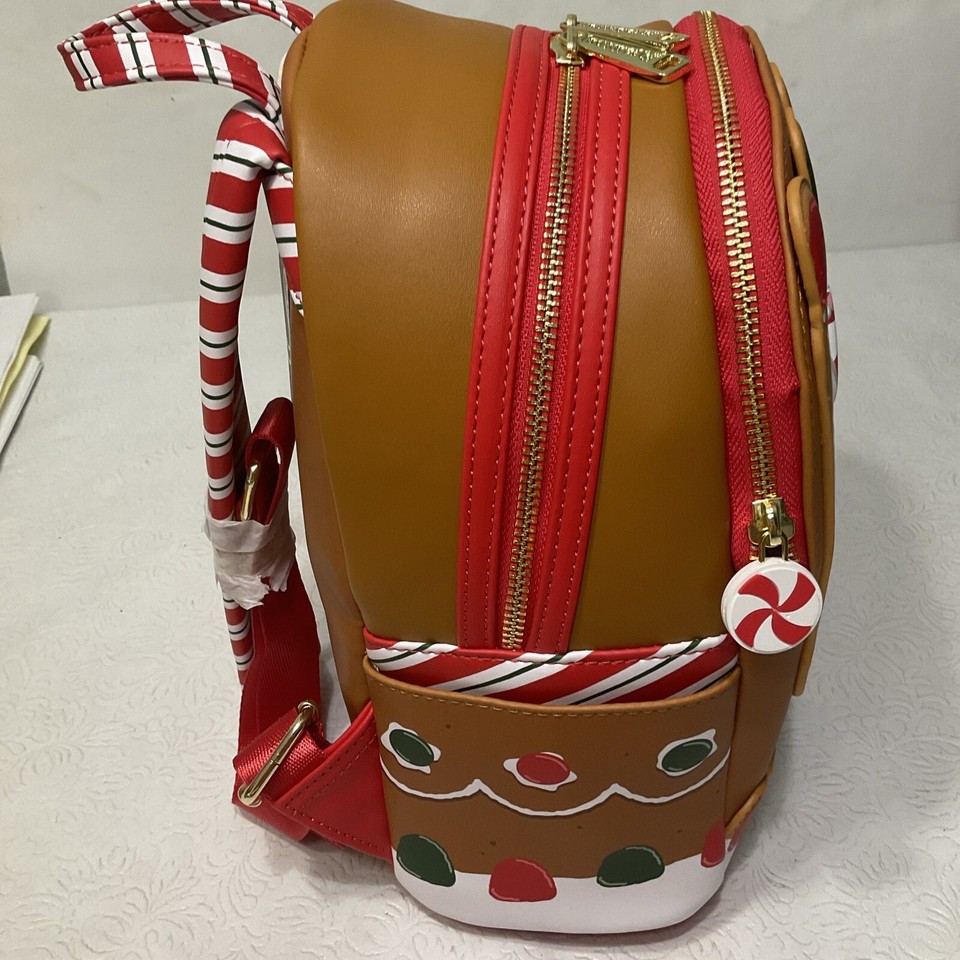Loungefly Peanuts Snoopy Gingerbread House Scented Mini Backpack NWT | eBay