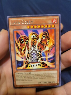 Yu-Gi-Oh! Lava Golem DPBC-EN034 1st Edition Rare NM
