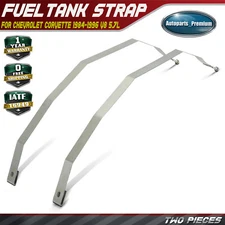 2pcs Steel Fuel Tank Straps for Chevrolet Corvette 1984 1985 1986-1996 V8 5.7L